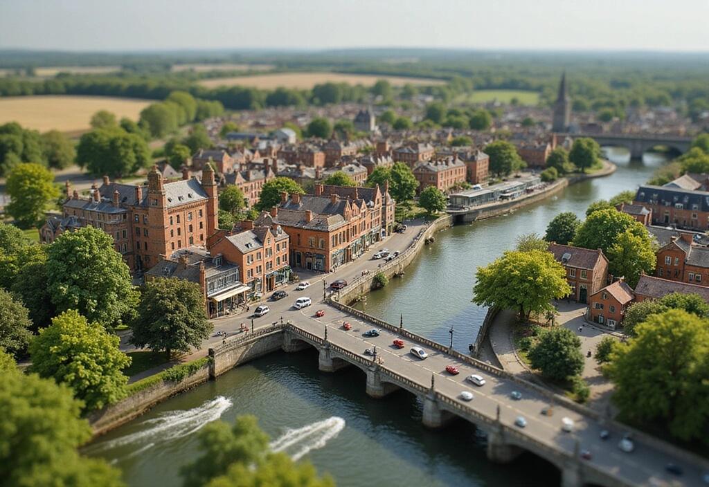 Illustration showing bridging loan foreign nationals process in the UK, including property purchase and finance approval steps